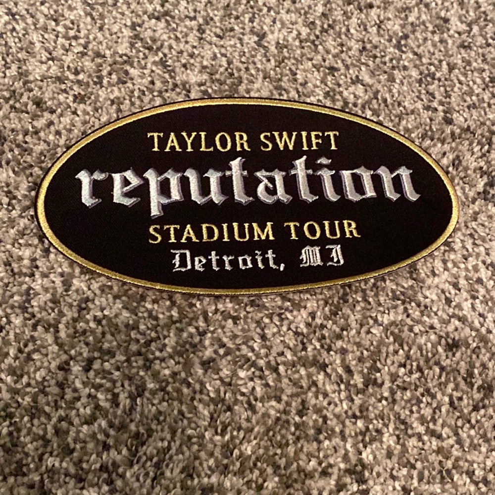 Taylor swift embroidered patch